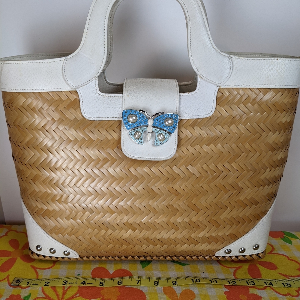 2008 Lilly Pulitzer straw bag